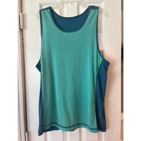 Lululemon Sleeveless Tank Top Women XL Colorblock Active Light Athletic Loose - Picture 1 of 6
